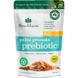 Photo of Brookfarm Coconut & Almond Prebiotic Paleo Granola 300g