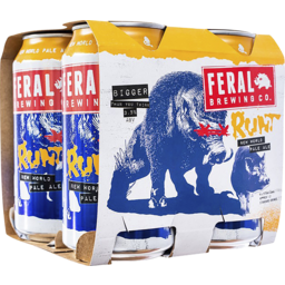 Photo of Feral Brewing Co. Feral Runt 375ml Can 4pk 