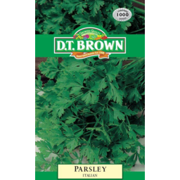 Photo of Dt Brown Seeds Parsley Italian