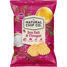 Photo of The Natural Chip Co Salt & Vinegar Chips 175g