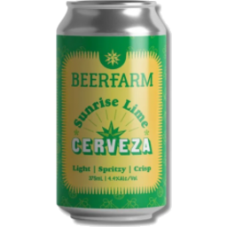 Photo of Beerfarm Sunrise Lime Cerveza Can