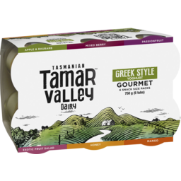 Photo of Tamar Valley Greek Style Yoghurt Gourmet 125gx 6pk