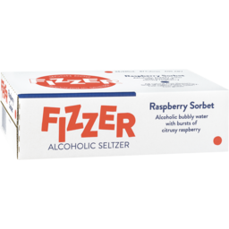 Photo of Moon Dog Fizzer Alcoholic Seltzer Raspberry Sorbet Can