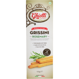 Photo of Ghiotti Grissini Rosemary 125g
