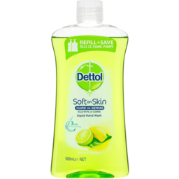 Photo of Dettol Hand Wash Refill Lemon & Lime