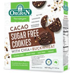 Photo of Orgran Sugar Free Cacao Cookie