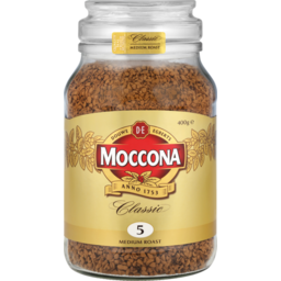 Photo of Moccona Freeze Dried Instant Coffee Classic Medium Roast 400g