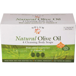 Photo of Nelum Soap Nat Olive Oil 4pk