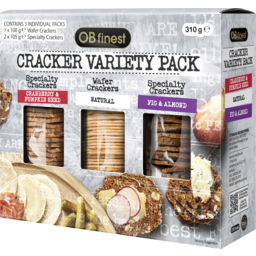 Photo of OB Finest Cracker Variety Pack 310g