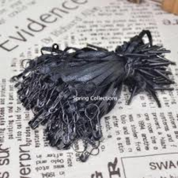 Photo of Id String With Hook Ribbon Black