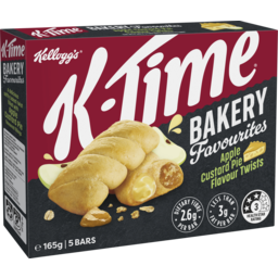 Photo of Kellogg's K-Time Bakery Favourites Twists Apple Custard Pie Flavour