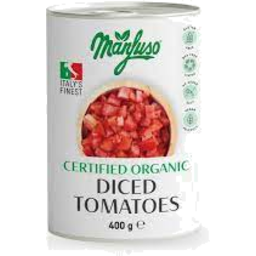 Photo of Manfuso Tomatoes Diced Org