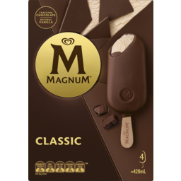 Photo of Streets Magnum Classic Ice Cream 4pk