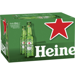 Photo of Heineken Original Lager Bottle 24x330ml