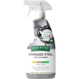 Photo of Oakwood Stainless Steel Cleaner 3 in 1