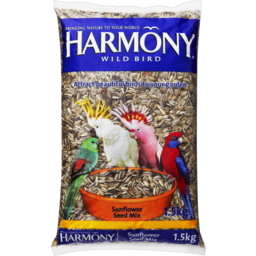 Photo of Harmony Wild Bird Sunflower Seed Bird Food Mix 1.5kg