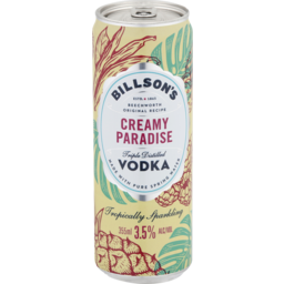Photo of Billson's Vodka With Creamy Paradise