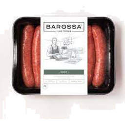 Photo of Barossa Fine Foods Beef Sausages 480g