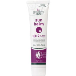 Photo of Goodbye Ouch Sun Balm Natural Sunscreen SPF50 2 Hour Water Resistant