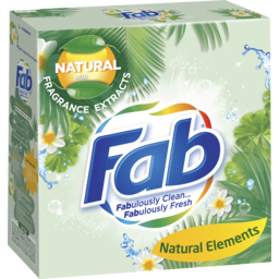 Photo of Fab Natural Elements, Washing Powder Laundry Detergent,