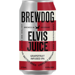 Photo of Brewdog Elvis Juice Grapefruit Infused IPA Can