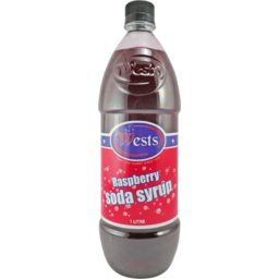 Photo of Wests Soda Syrup Raspberry