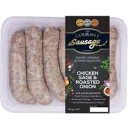 Photo of Gourmet Sausage Co. Chicken Sage And Onion Sausages