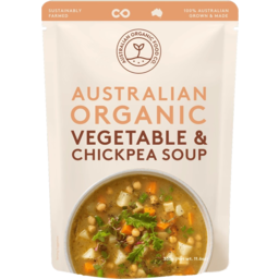 Photo of Australian Organic Food Co - Chickpea & Vegetable Soup 330g