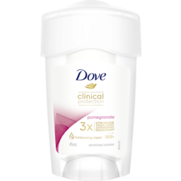 Photo of Dove Clinical Antiperspirant Cream Pomegranate 45 Ml 45ml