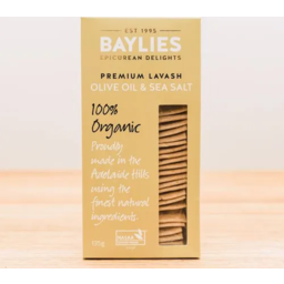 Photo of Baylies Lavash Crackers Olive Oil & Sea Salt