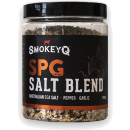 Photo of SmokeyQ SPG Salt Blend
