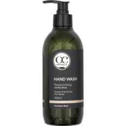 Photo of Oc Naturals Hand Wash Replenishing Vanilla Shea 400ml