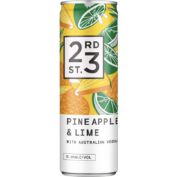 Photo of 23rd Street Pine & Lime Vodka Can