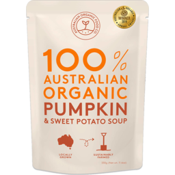 Photo of Australian Organic Food Co. Creamy Pumpkin & Sweet Potato Soup 500ml
