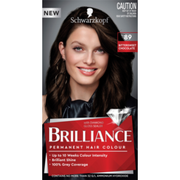 Photo of Schwarzkopf Brilliance Bittersweet Chocolate 89 Permanent Hair Colour One Application