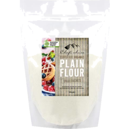 Photo of Chef's Choice Unbleached Plain Flour Organic 500g