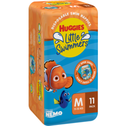 Photo of Nappies, Little Swimmers, Huggies Medium (7-12 kg) 11-pack