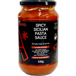 Photo of Awesome Food Co Spicy Sicilian Pasta Sauce 540g