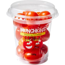 Photo of Tomatoes Mini Roma Munchkins In Plastic Pot 100gm