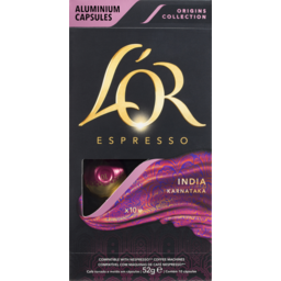 Photo of L'or Espresso India Intensity 10 For Nespresso®* Machines 