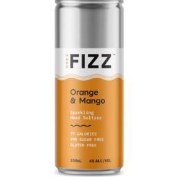 Photo of Hard Fizz Orange And Mango Seltzer