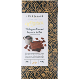 Photo of Whittaker's Chocolate Artisan Collection Wellington Roasted Supreme Coffee 100g