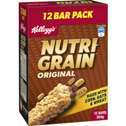 Photo of Kellogg's Nutri-Grain Original 12 Bar Pack