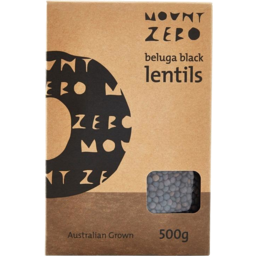 Photo of MOUNT ZERO Beluga Black Lentils
