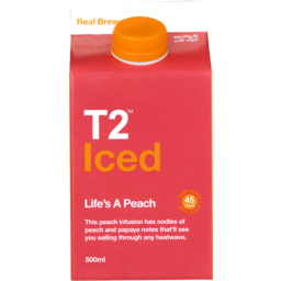 Photo of T2 Iced Life's A Peach 500ml
