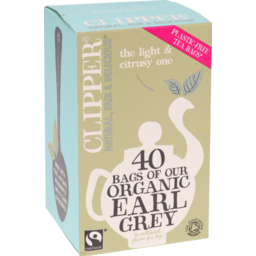 Photo of Clipper Organic Tea Bags Earl Grey 40 Pack