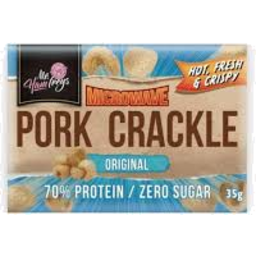 Photo of MR Hamfrey's Microwavable Pork Crackle Original 35gm