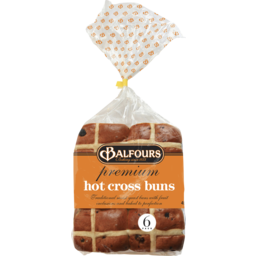 Photo of Balfours Fruit Hot Cross Buns 6 Pack