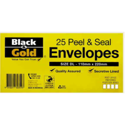 Photo of A5 Self Seal Envelopes 25s
