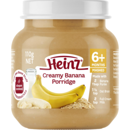 Photo of Heinz Creamy Banana Porridge 6+ Months Mashed Baby Food